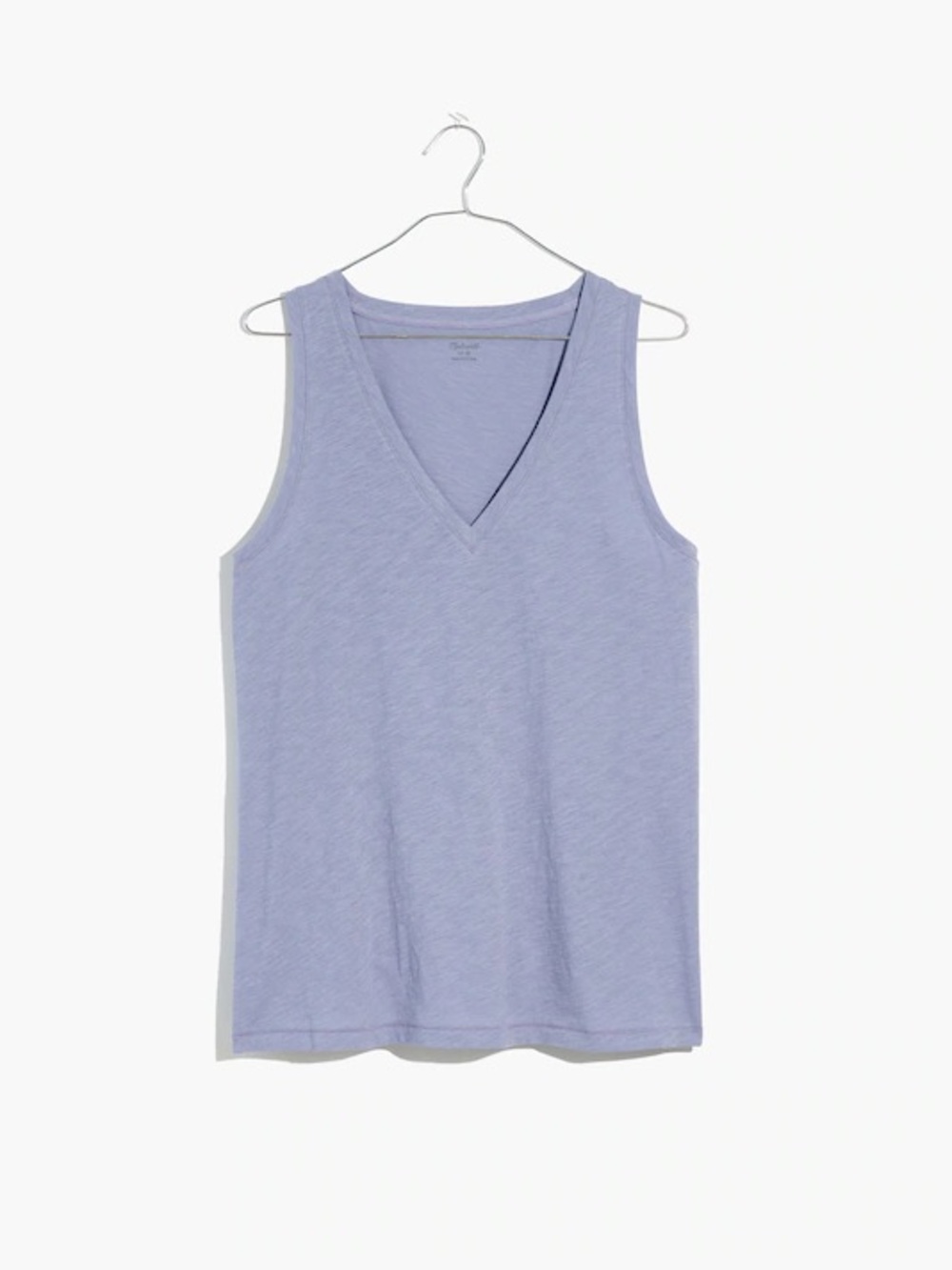 Madewell Lavender V-Neck Tank Top - Women